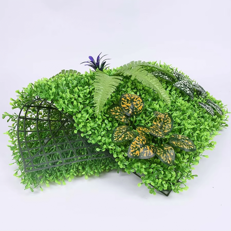 Artificial Landscape Simulation Plant Panels Turf Fake Grass Wall